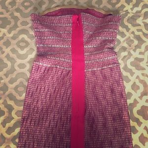 Strapless banded dress